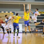 06.02.2021. Kielce. Zaległy mecz 12. kolejki PGNiG Superligi: Łomża Vive - Stal Mielec / Wiktor Taszłow / Radio Kielce