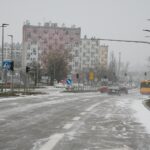 07.02.2021. Kielce. Trudne warunki drogowe / Wiktor Taszłow / Radio Kielce