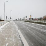 07.02.2021. Kielce. Trudne warunki drogowe / Wiktor Taszłow / Radio Kielce