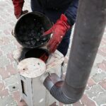 07.02.2021. Kielce. Pokaz rozpalania ognia w domowych paleniskach / Wiktor Taszłow / Radio Kielce