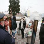 07.02.2021. Kielce. Pokaz rozpalania ognia w domowych paleniskach / Wiktor Taszłow / Radio Kielce