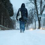 08.02.2021. Kielce. Trudne warunki na drogach / Wiktor Taszłow / Radio Kielce