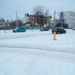 08.02.2021. Kielce. Trudne warunki na drogach / Wiktor Taszłow / Radio Kielce