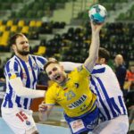 09.02.2021 Kielce. Mecz: Łomża Vive Kielce - FC Porto / Wiktor Taszłow / Radio Kielce