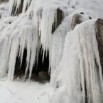 09.02.2021. Kielce. Lodospad na Skałce Geologów na Kadzielni / Wiktor Taszłow / Radio Kielce