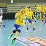 09.02.2021 Kielce. Mecz: Łomża Vive Kielce - FC Porto / Wiktor Taszłow / Radio Kielce