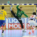 09.02.2021 Kielce. Mecz: Łomża Vive Kielce - FC Porto / Wiktor Taszłow / Radio Kielce