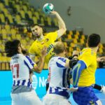 09.02.2021 Kielce. Mecz: Łomża Vive Kielce - FC Porto / Wiktor Taszłow / Radio Kielce
