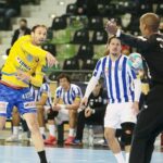 09.02.2021 Kielce. Mecz: Łomża Vive Kielce - FC Porto / Wiktor Taszłow / Radio Kielce