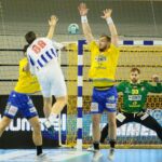 09.02.2021 Kielce. Mecz: Łomża Vive Kielce - FC Porto / Wiktor Taszłow / Radio Kielce