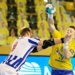 09.02.2021 Kielce. Mecz: Łomża Vive Kielce - FC Porto / Wiktor Taszłow / Radio Kielce