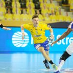 09.02.2021 Kielce. Mecz: Łomża Vive Kielce - FC Porto / Wiktor Taszłow / Radio Kielce