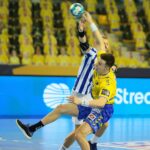 09.02.2021 Kielce. Mecz: Łomża Vive Kielce - FC Porto / Wiktor Taszłow / Radio Kielce