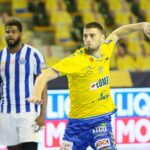 09.02.2021 Kielce. Mecz: Łomża Vive Kielce - FC Porto / Wiktor Taszłow / Radio Kielce