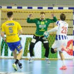 09.02.2021 Kielce. Mecz: Łomża Vive Kielce - FC Porto / Wiktor Taszłow / Radio Kielce