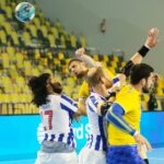 09.02.2021 Kielce. Mecz: Łomża Vive Kielce - FC Porto / Wiktor Taszłow / Radio Kielce