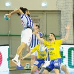 09.02.2021 Kielce. Mecz: Łomża Vive Kielce - FC Porto / Wiktor Taszłow / Radio Kielce