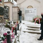 10.02.2021. Kielce. Rocznica masowych deportacji ludności polskiej w głąb ZSRR. Na zdjęciu: Andrzej Bętkowski - marszałek województwa świętokrzyskiego / Wiktor Taszłow / Radio Kielce