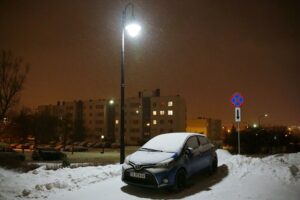 10.02.2021. Kielce. Zima / Wiktor Taszłow / Radio Kielce