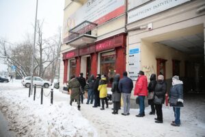 11.02.2021. Kielce. Tłusty Czwartek / Wiktor Taszłow / Radio Kielce