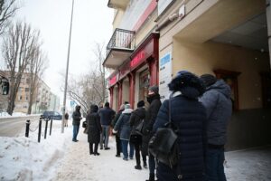 11.02.2021. Kielce. Tłusty Czwartek / Wiktor Taszłow / Radio Kielce