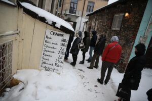 11.02.2021. Kielce. Tłusty Czwartek / Wiktor Taszłow / Radio Kielce