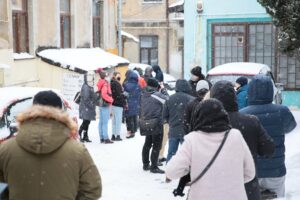 11.02.2021. Kielce. Tłusty Czwartek / Wiktor Taszłow / Radio Kielce