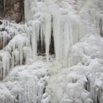 11.02.2021. Kielce. Lodospad na Kadzielni / Wiktor Taszłow / Radio Kielce