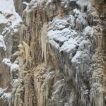 11.02.2021. Kielce. Lodospad na Kadzielni / Wiktor Taszłow / Radio Kielce