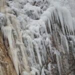 11.02.2021. Kielce. Lodospad na Kadzielni / Wiktor Taszłow / Radio Kielce