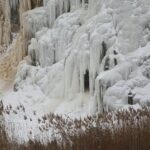 11.02.2021. Kielce. Lodospad na Kadzielni / Wiktor Taszłow / Radio Kielce