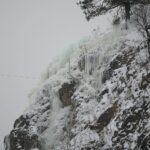 11.02.2021. Kielce. Lodospad na Kadzielni / Wiktor Taszłow / Radio Kielce
