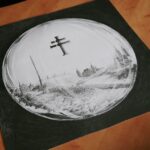 15.02.2021 Kielce. Finał konkursu plastycznego pod hasłem „Mój świat”. Na zdjęciu praca  Aleksandry Stoińskiej, laureatki konkursu / Wiktor Taszłow / Radio Kielce