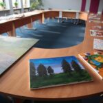 15.02.2021 Kielce. Finał konkursu plastycznego pod hasłem „Mój świat” / Wiktor Taszłow / Radio Kielce