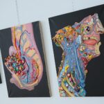 12.02.2021. Kielce. Wystawa „Dwanaście kalendarzy, dwunastu artystów 2010-2021” w BWA / Wiktor Taszłow / Radio Kielce