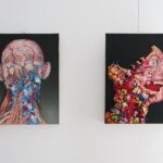 12.02.2021. Kielce. Wystawa „Dwanaście kalendarzy, dwunastu artystów 2010-2021” w BWA / Wiktor Taszłow / Radio Kielce