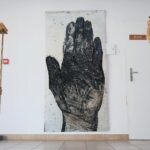 12.02.2021. Kielce. Wystawa prac Joanny Trzcińska pod tytułem "Powtórzmy czas początku" / Wiktor Taszłow / Radio Kielce