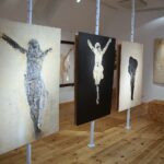 12.02.2021. Kielce. Wystawa prac Joanny Trzcińska pod tytułem "Powtórzmy czas początku" / Wiktor Taszłow / Radio Kielce