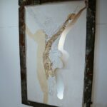 12.02.2021. Kielce. Wystawa prac Joanny Trzcińska pod tytułem "Powtórzmy czas początku" / Wiktor Taszłow / Radio Kielce