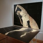 12.02.2021. Kielce. Wystawa prac Joanny Trzcińska pod tytułem "Powtórzmy czas początku" / Wiktor Taszłow / Radio Kielce