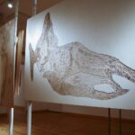 12.02.2021. Kielce. Wystawa prac Joanny Trzcińska pod tytułem "Powtórzmy czas początku" / Wiktor Taszłow / Radio Kielce