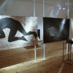 12.02.2021. Kielce. Wystawa prac Joanny Trzcińska pod tytułem "Powtórzmy czas początku" / Wiktor Taszłow / Radio Kielce