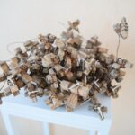 12.02.2021. Kielce. Wystawa prac Joanny Trzcińska pod tytułem "Powtórzmy czas początku" / Wiktor Taszłow / Radio Kielce