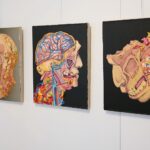 12.02.2021. Kielce. Wystawa „Dwanaście kalendarzy, dwunastu artystów 2010-2021” w BWA / Wiktor Taszłow / Radio Kielce