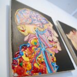 12.02.2021. Kielce. Wystawa „Dwanaście kalendarzy, dwunastu artystów 2010-2021” w BWA / Wiktor Taszłow / Radio Kielce