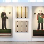 12.02.2021. Kielce. Wystawa „Dwanaście kalendarzy, dwunastu artystów 2010-2021” w BWA / Wiktor Taszłow / Radio Kielce