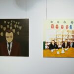 12.02.2021. Kielce. Wystawa „Dwanaście kalendarzy, dwunastu artystów 2010-2021” w BWA / Wiktor Taszłow / Radio Kielce