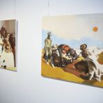 12.02.2021. Kielce. Wystawa „Dwanaście kalendarzy, dwunastu artystów 2010-2021” w BWA / Wiktor Taszłow / Radio Kielce