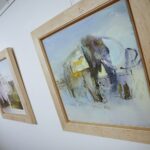 12.02.2021. Kielce. Wystawa „Dwanaście kalendarzy, dwunastu artystów 2010-2021” w BWA / Wiktor Taszłow / Radio Kielce