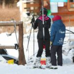 12.02.2021. Kielce. Stoki narciarskie. Stadion / Wiktor Taszłow / Radio Kielce